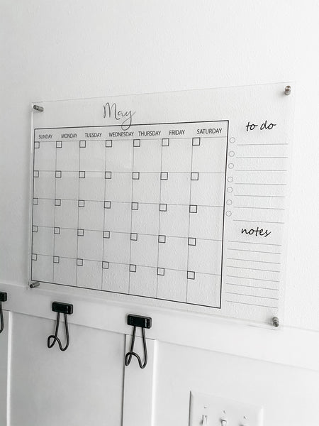Calendar with Months